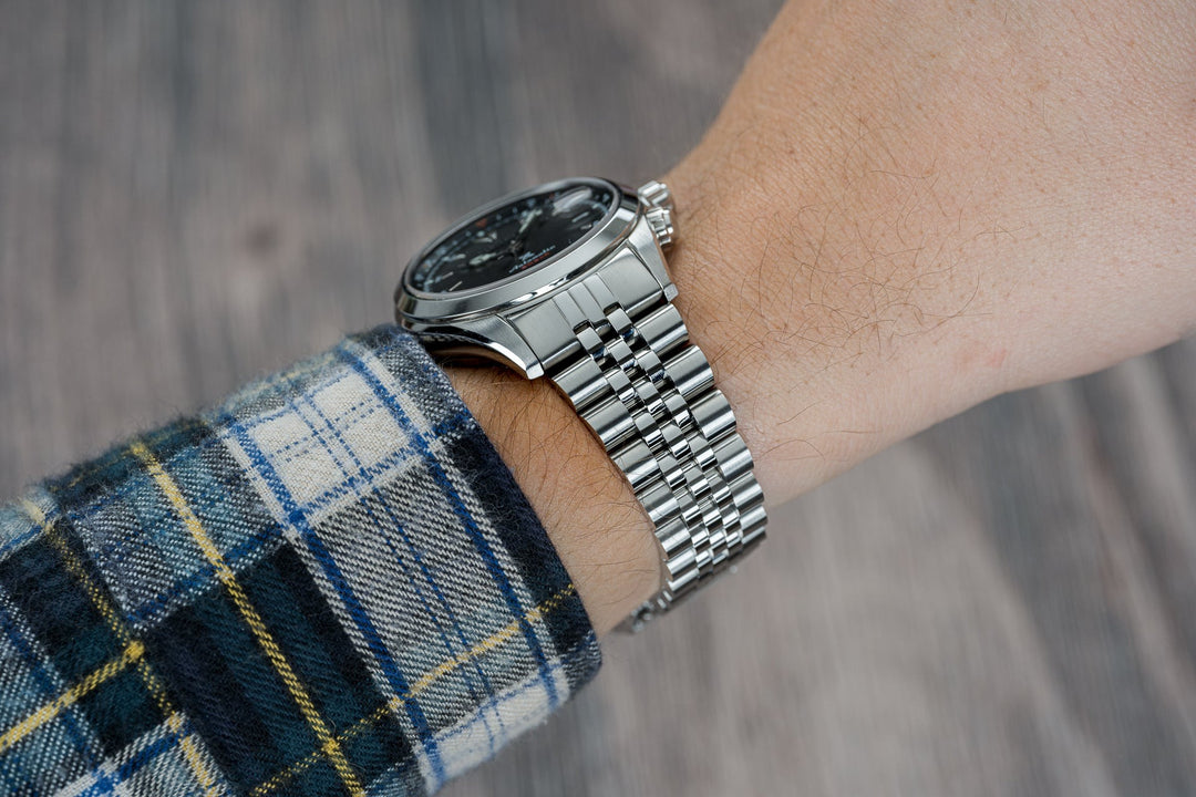 Uncle Straps Jubilee-lenke for Seiko Alpinist SARB017 – Tidssonen